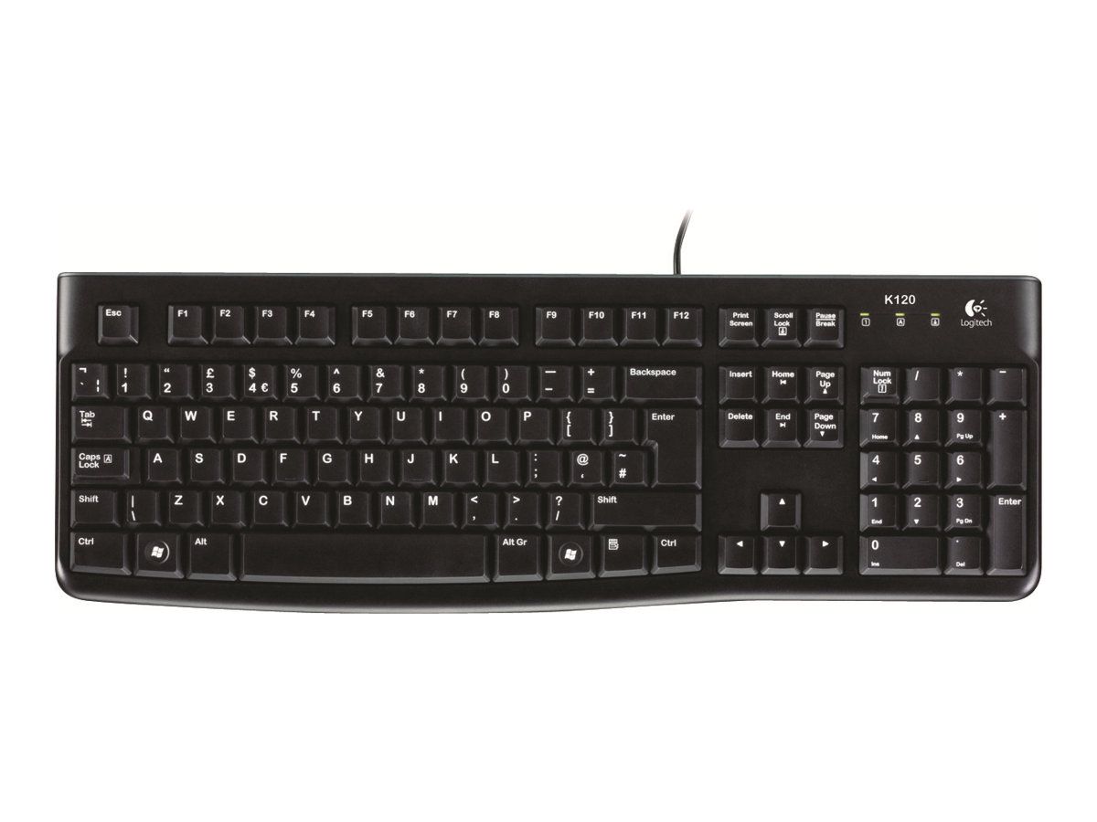 LOGITECH Corded Keyboard K120 - EER - US International layout_1