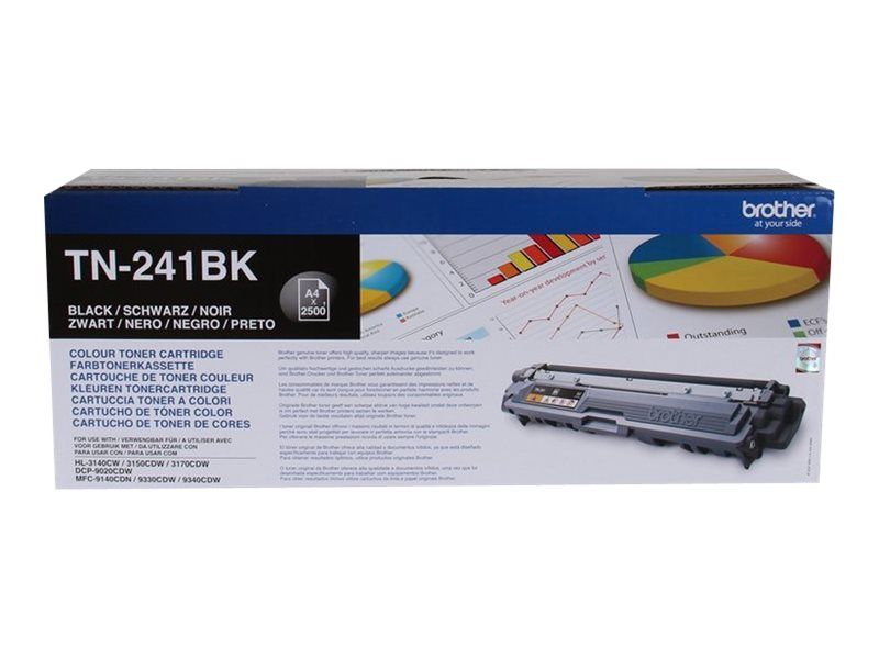 Cartus toner Brother TN241BK ,Negru ,2500 pagini ,Original (TN241BK) 