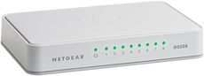Netgear GS208 Gigabit Ethernet (10/100/1000) White