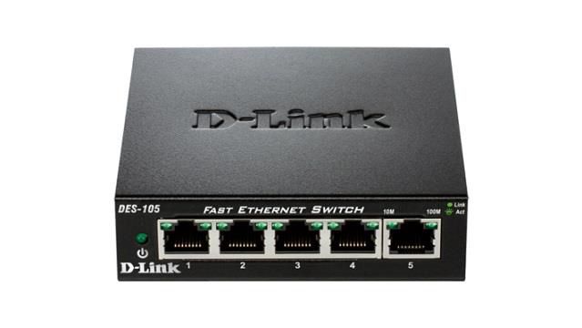 D-Link DES-105 Black