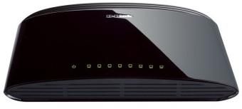 D-Link DES-1008D Unmanaged Fast Ethernet (10/100) Black_1