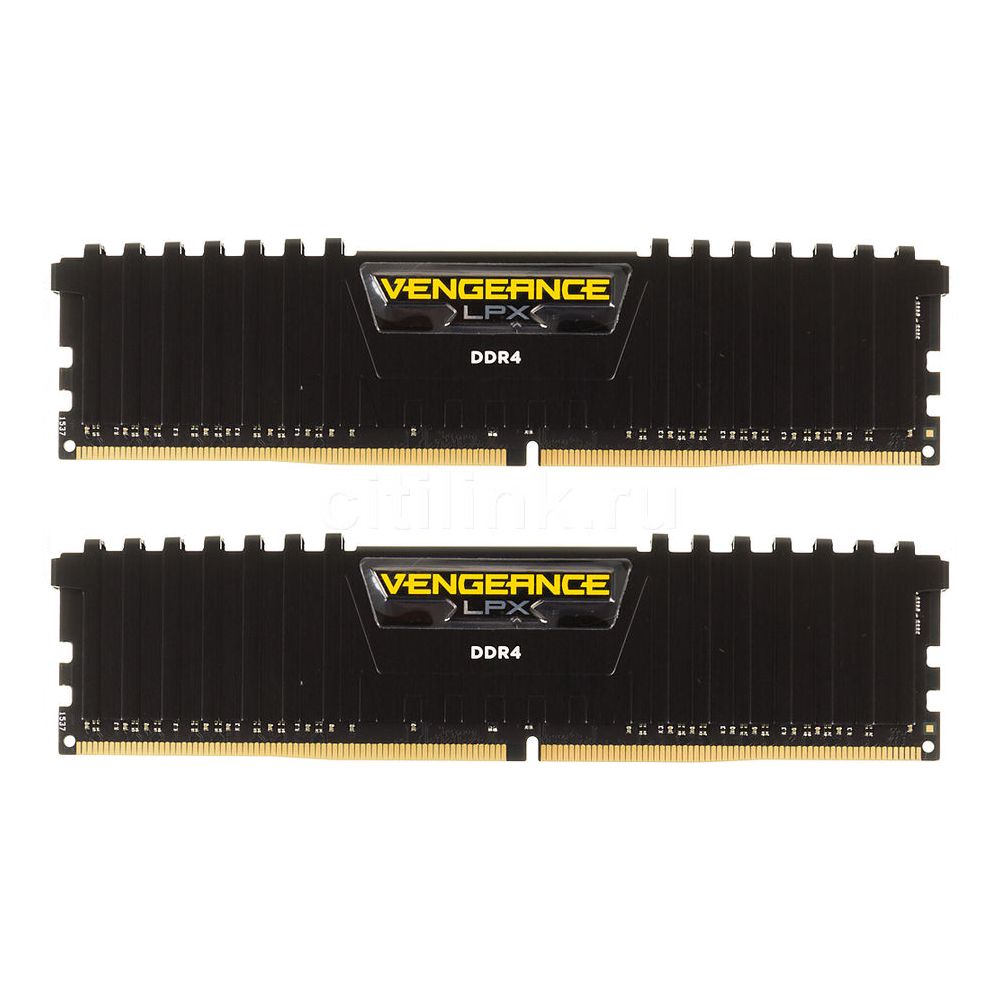Memorie Corsair Vengeance LPX 16 GB DDR4 3000 MHz CL15, kit 2 x 8 GB, XMP 2.0, Negru