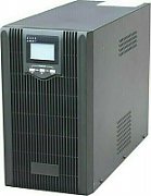 UPS GEMBIRD, Line Int. cu sinusoida pura cu management, mini tower, 3000VA/2400W, AVR, IEC x 6, 4 x baterie 12V/9Ah, display LCD, back-up 21 - 30 min., 